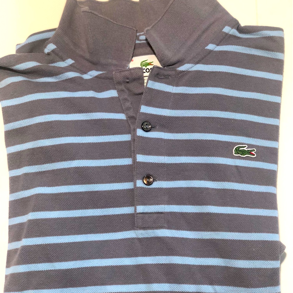 Men’s size Lacoste polo.